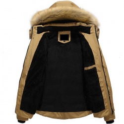 Men Hooded Bomber Jacket:-