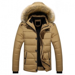 Men Hooded Bomber Jacket:-