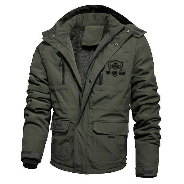 Men Multi-Pocket Cotton Denim Jean Jackets:-