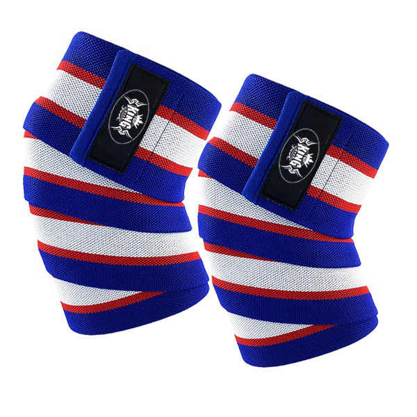 WEIGHT LIFTING GYM KNEE WRAPS