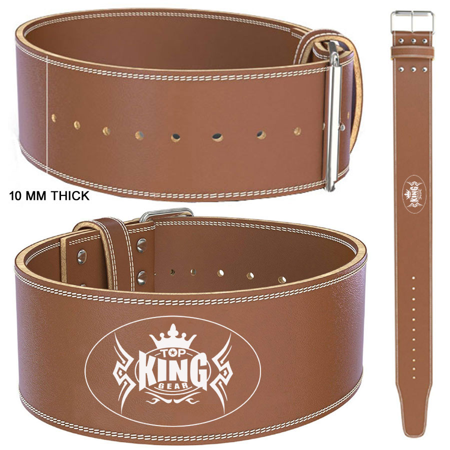 Custom Power Lifting Leather Belt