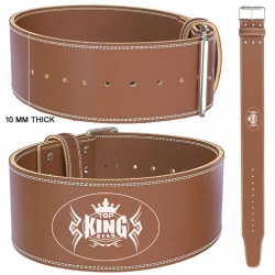 Custom Power Lifting Leather Belt