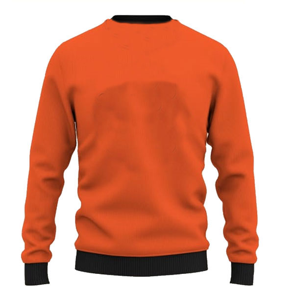 MEN CONTRAST COLOR RIB SWEATSHIRTS