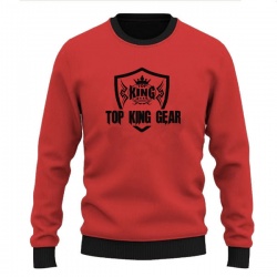 MEN CONTRAST COLOR RIB SWEATSHIRTS