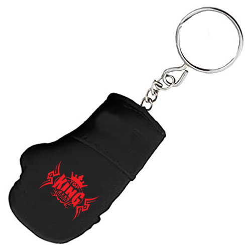 Black Boxing Glove Keychain:-