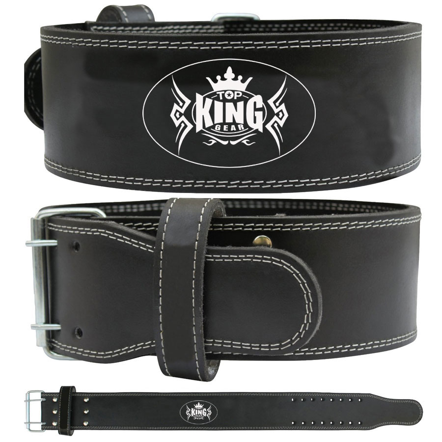 Leather Powerlifting Fitness Gym Belt