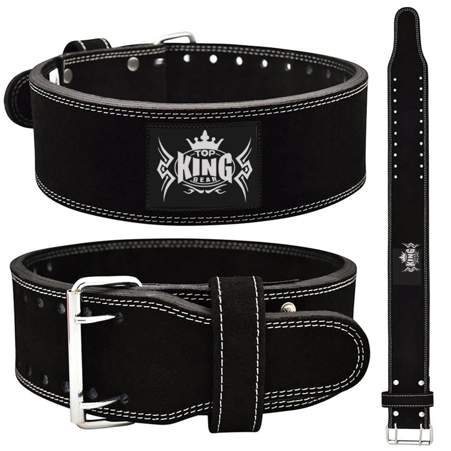 Weight Lifting Nubuck Leather Power Belt