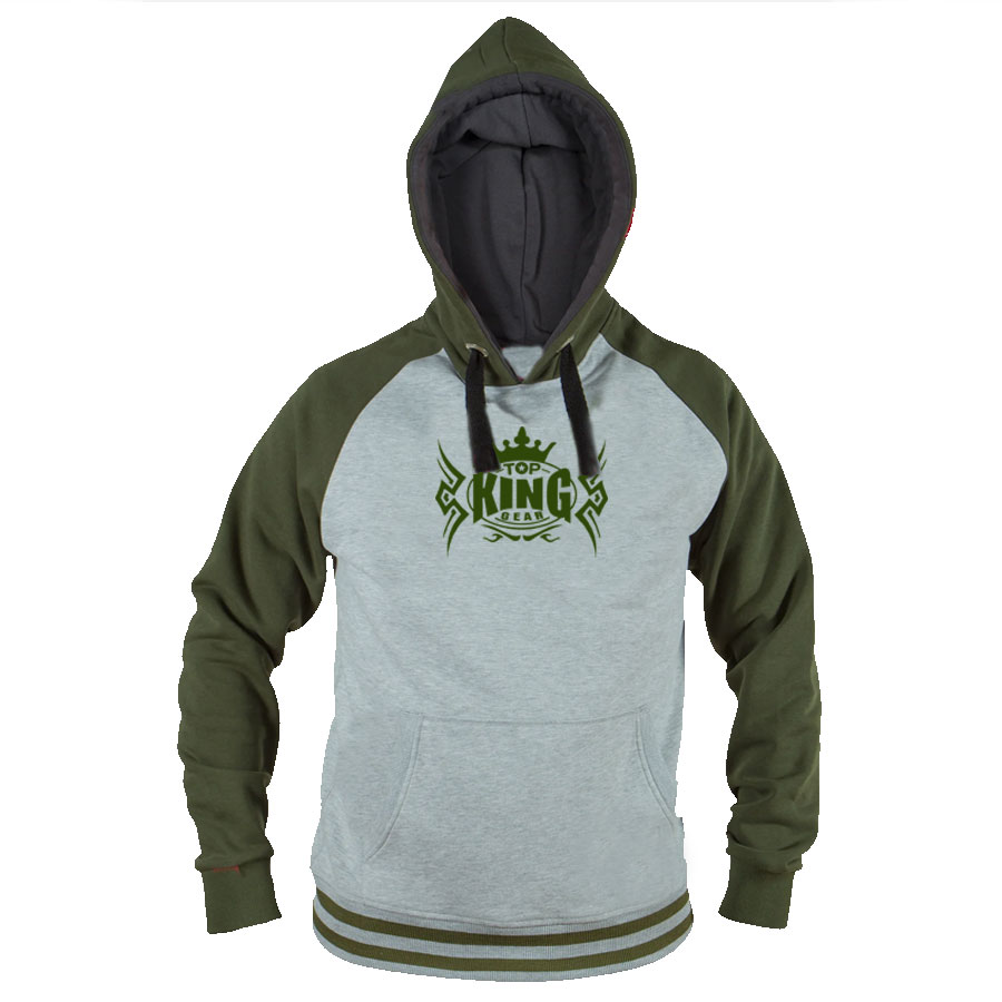 Men Raglan Sleeves Pullover Hoodie:-