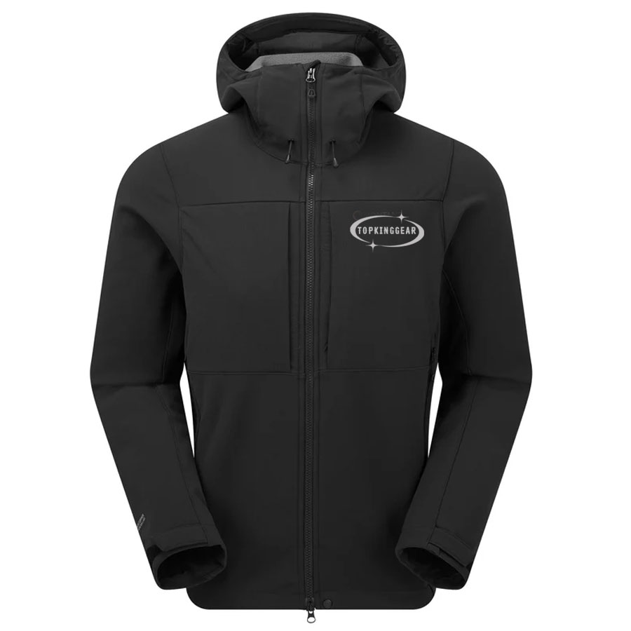  Men's Windjammer Hooded Softshell Jacket:-