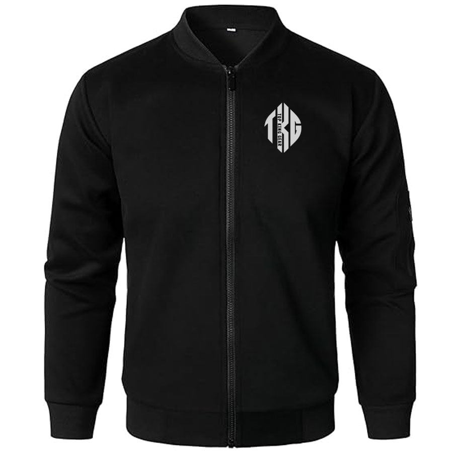 Casual Fleece Varsity Bomber Jackets:-