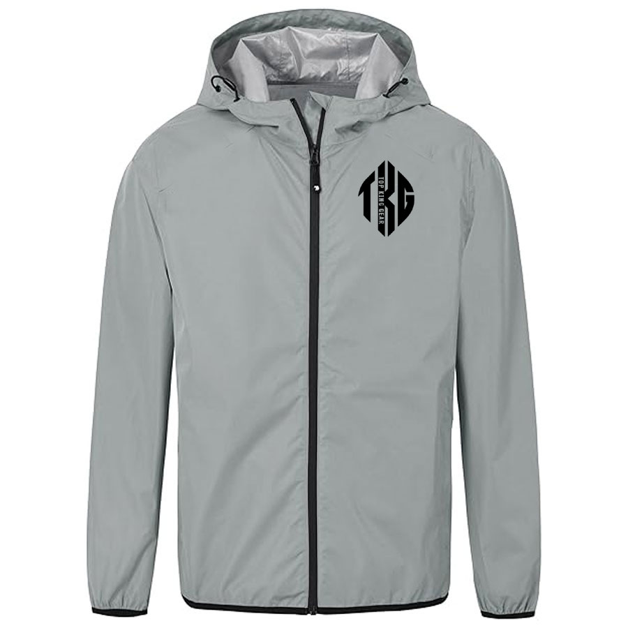 Men Lightweight Packable Thin Rain Coat:-