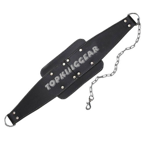 Fitness Leather Dipping Belt