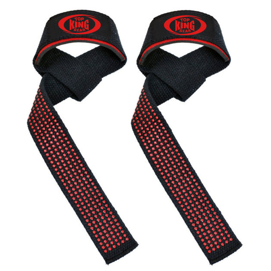 Non-slip Silicone Weight Lifting Gym Straps:-