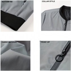 Casual Bomber Jacket:-