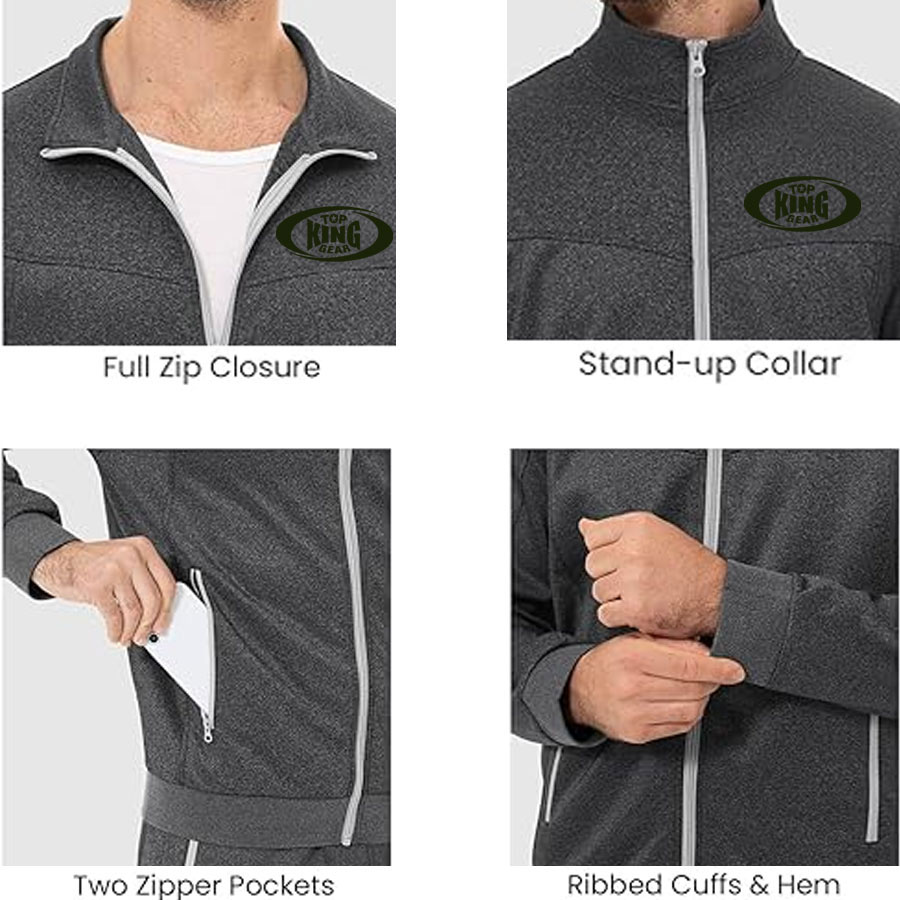  Men Jogging Gym Activewear Track Suits:-