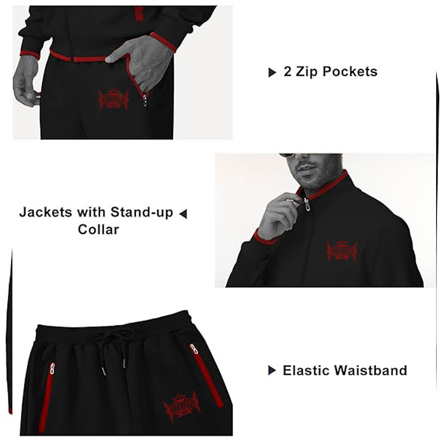 Activewear Jogging Gym Sweat Track Suits:-