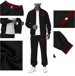 Activewear Jogging Gym Sweat Track Suits:-