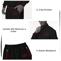 Activewear Jogging Gym Sweat Track Suits:-