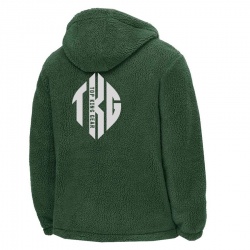 Casual Warm sherpa Fleece Hooded Jacket:-