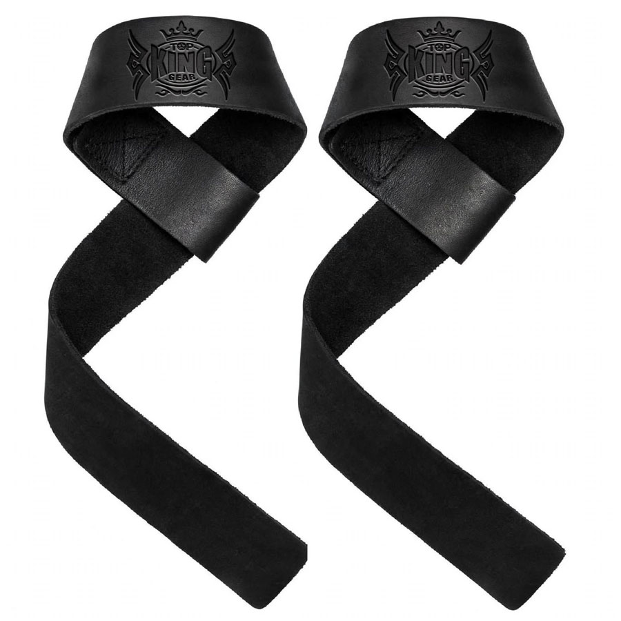 LEATHER WEIGHT LIFTING GYM STRAPS:-