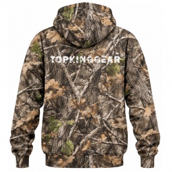 TOPKINGGEAR Woodland Camo Hunting Zip-Up Hoodie - TKG-HD-4388