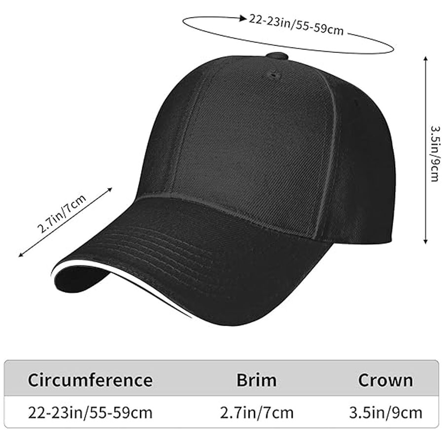 Premium Custom Baseball Cap by TOP KING GEAR
