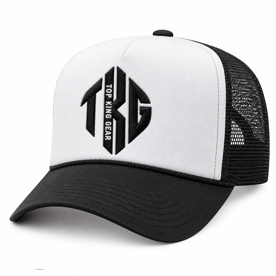 Custom 5 Panel High Crown Foam Mesh Trucker Hat - TKG-SC-5505