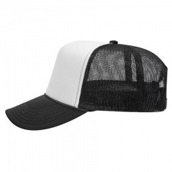 Custom 5 Panel High Crown Foam Mesh Trucker Hat - TKG-SC-5505