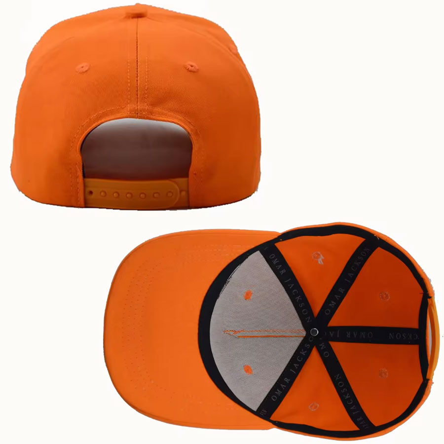 Custom 5 Panel Curved Brim Snapback Cap - TKG-SC-5504