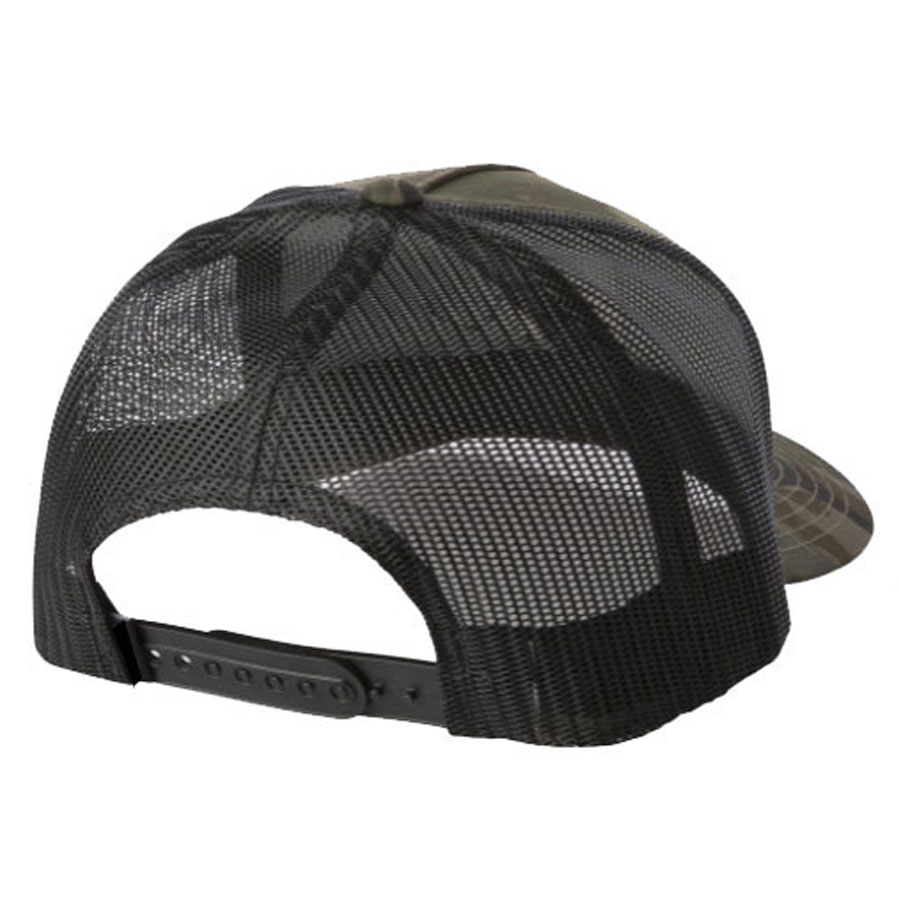Custom Camo Cotton Twill Curved Brim Trucker Hat - TKG-SC-5513