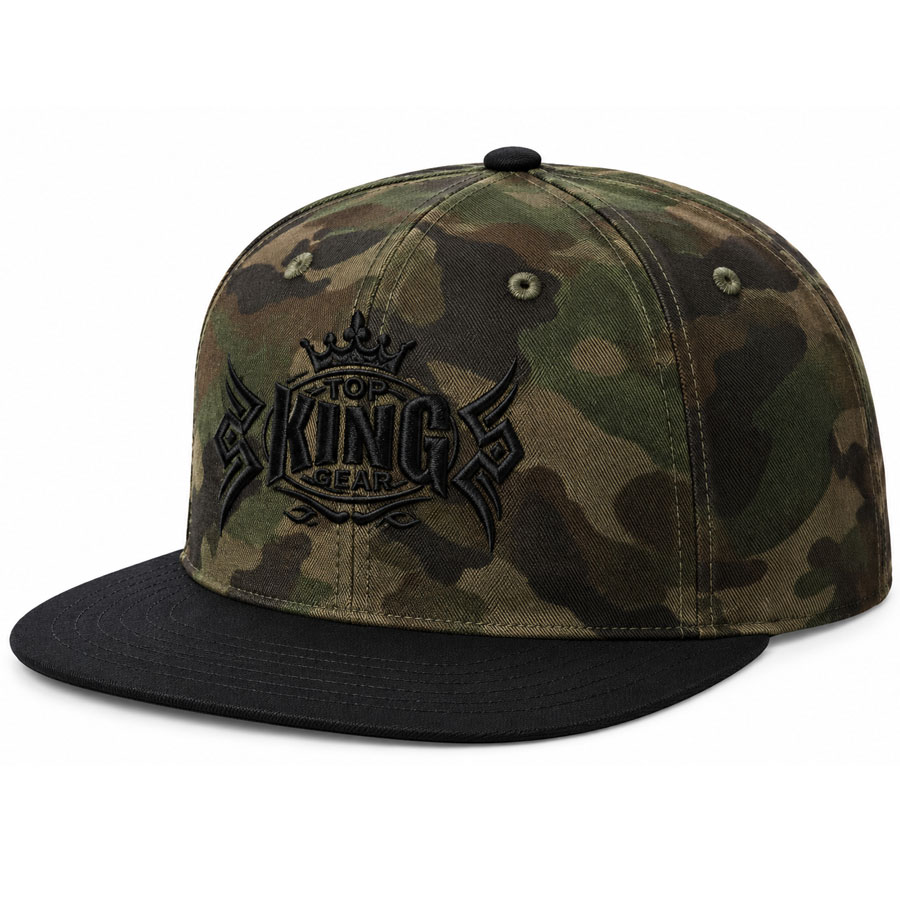 Custom Camouflage Mid Fit Flat Bill Snapback Hat - TKG-SC-5516