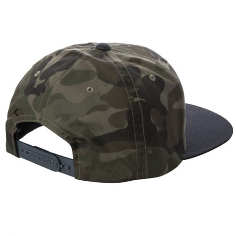 Custom Camouflage Mid Fit Flat Bill Snapback Hat - TKG-SC-5516