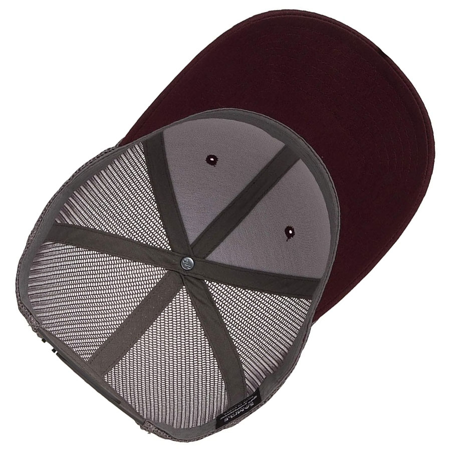Men's Structured Front Custom Trucker Cap - Mid Crown-TKG-SC-5519 