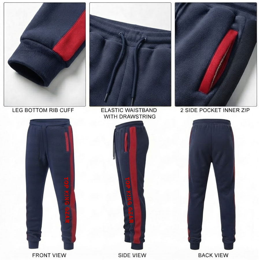 Premium Sportswear Hooded Sweat Tracksuit - Top King Gear
