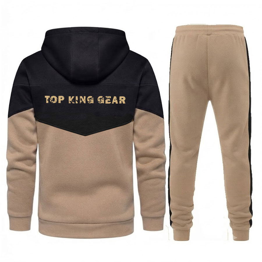 Premium Sportswear Hooded Sweat Tracksuit - Top King Gear