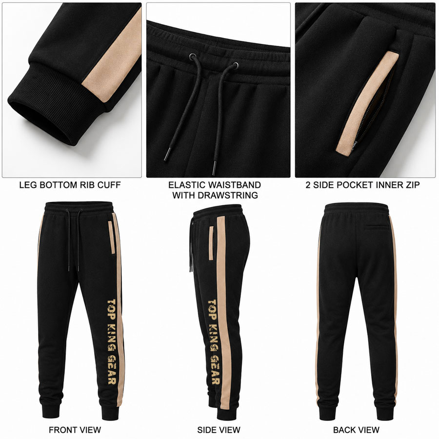 Premium Sportswear Hooded Sweat Tracksuit - Top King Gear