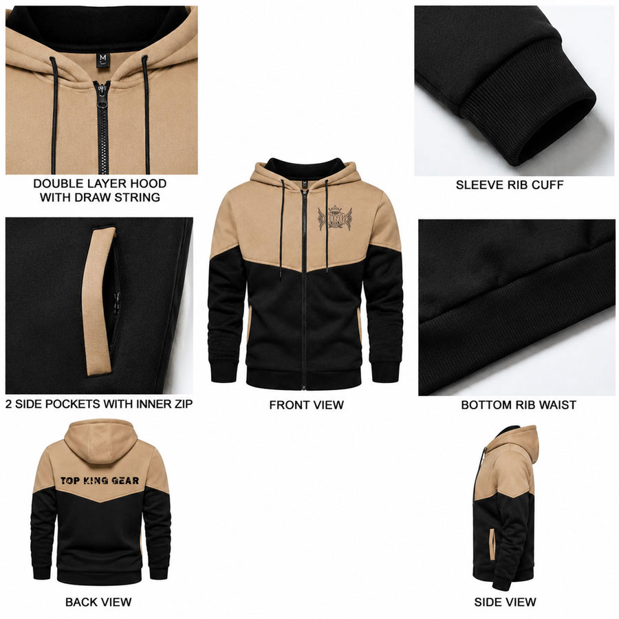 Premium Sportswear Hooded Sweat Tracksuit - Top King Gear