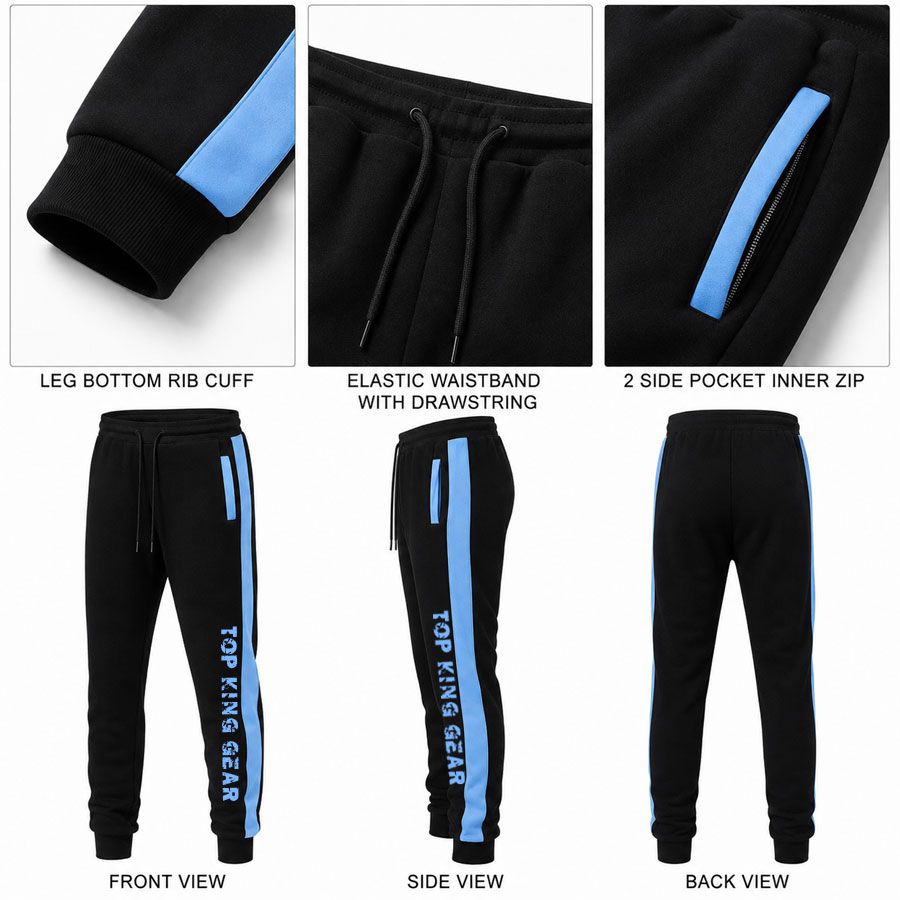 Premium Sportswear Hooded Sweat Tracksuit - Top King Gear