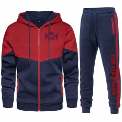 Premium Sportswear Hooded Sweat Tracksuit - Top King Gear