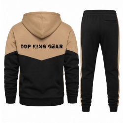 Premium Sportswear Hooded Sweat Tracksuit - Top King Gear