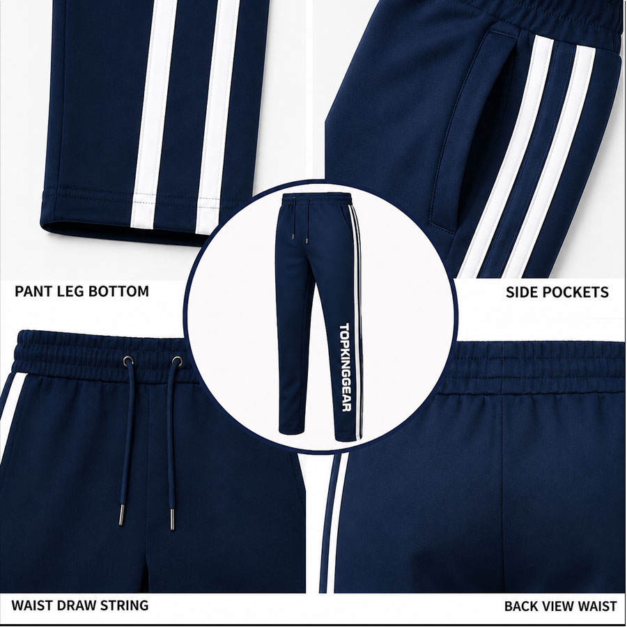 TOPKINGGEAR TKG-TRS-4594 Apex Sports Casual Sweat Tracksuit