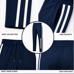 TOPKINGGEAR TKG-TRS-4594 Apex Sports Casual Sweat Tracksuit