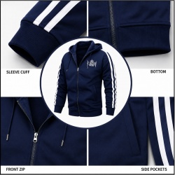 TOPKINGGEAR TKG-TRS-4594 Apex Sports Casual Sweat Tracksuit