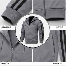 TOPKINGGEAR TKG-TRS-4594 Apex Sports Casual Sweat Tracksuit