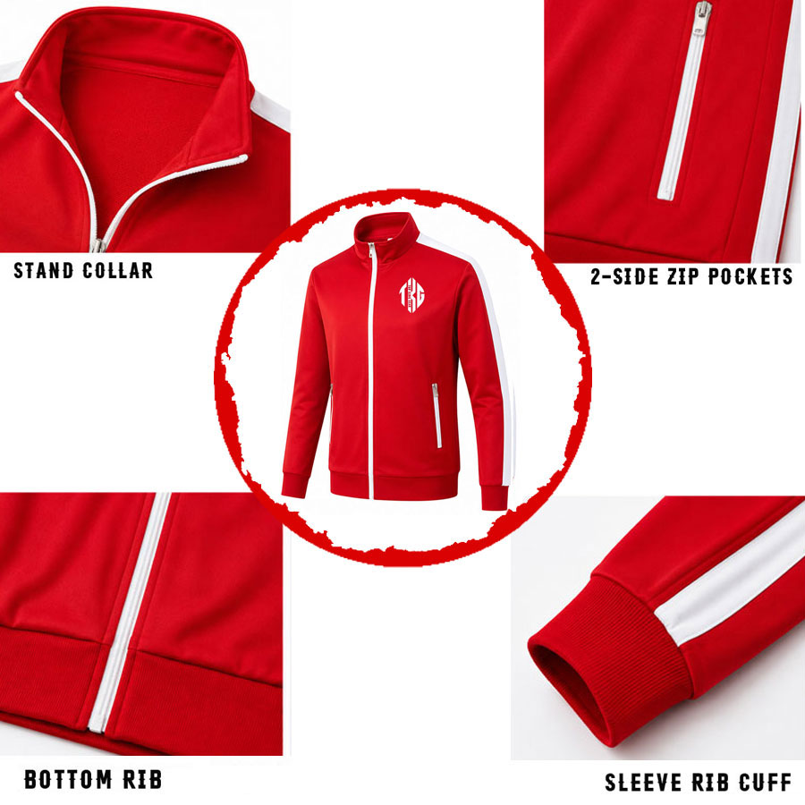 Elite Sports Gym Casual Tracksuit - Top King Gear