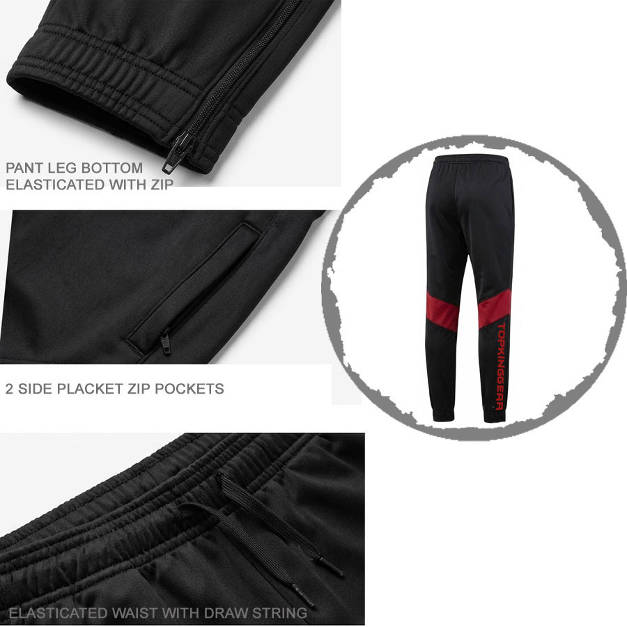 TKG-TRS-4602 Premium Athleisure Custom Sports Gym Tracksuit - Top King Gear