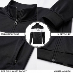 TKG-TRS-4602 Premium Athleisure Custom Sports Gym Tracksuit - Top King Gear