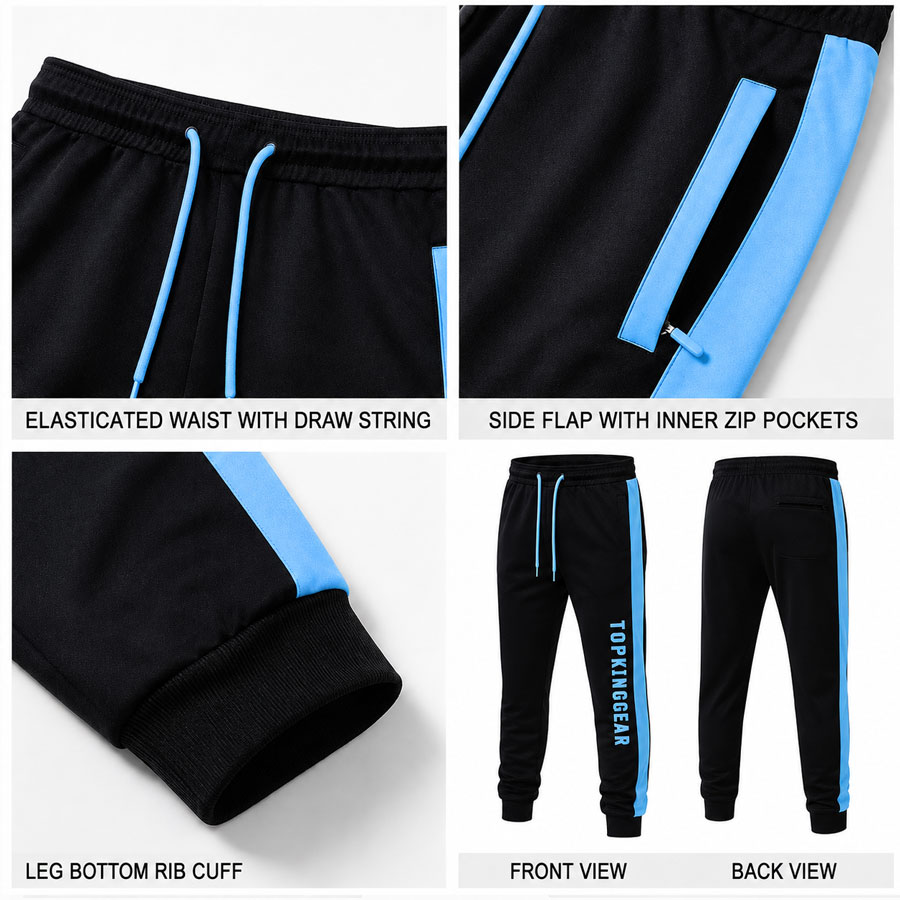 TKG-TRS-4603 Premium Casual Sports Gym Tracksuit - Top King Gear