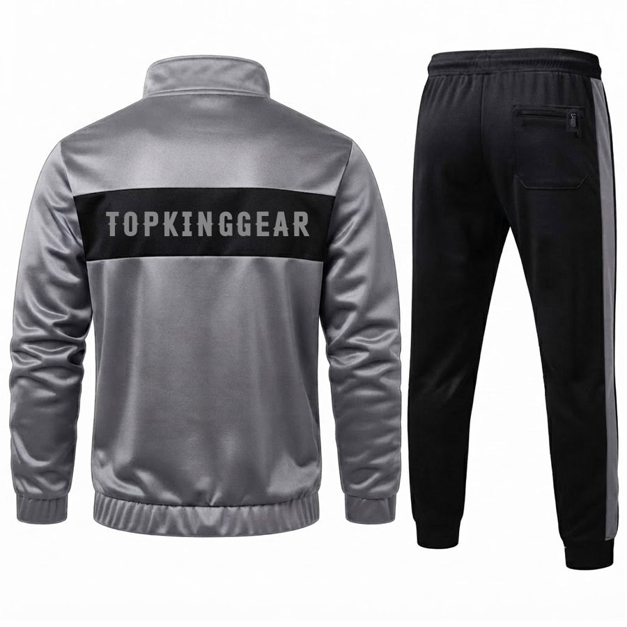 TKG-TRS-4603 Premium Casual Sports Gym Tracksuit - Top King Gear