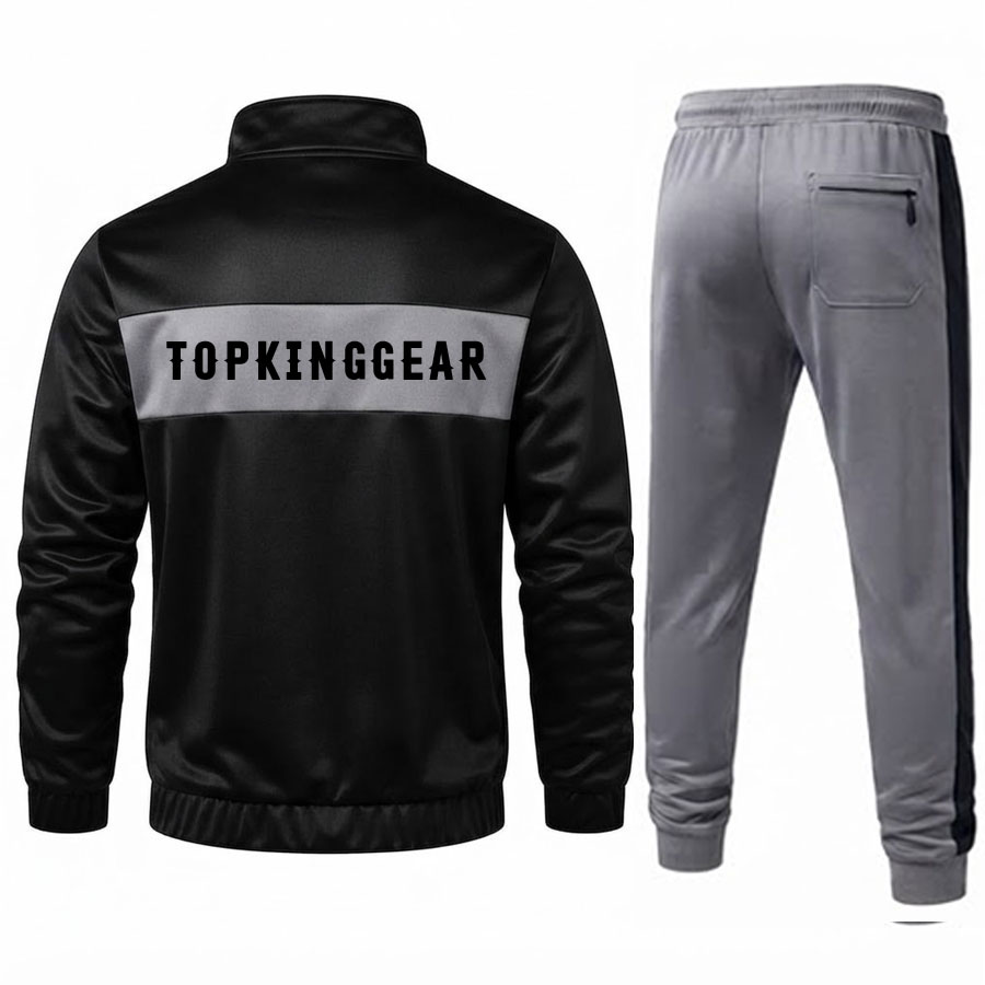 TKG-TRS-4603 Premium Casual Sports Gym Tracksuit - Top King Gear
